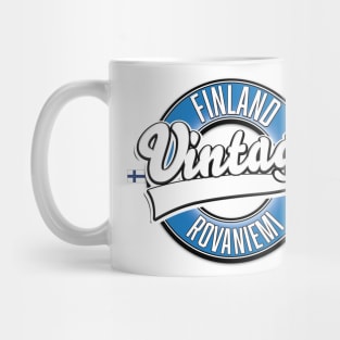 Rovaniemi final vintage style logo Mug